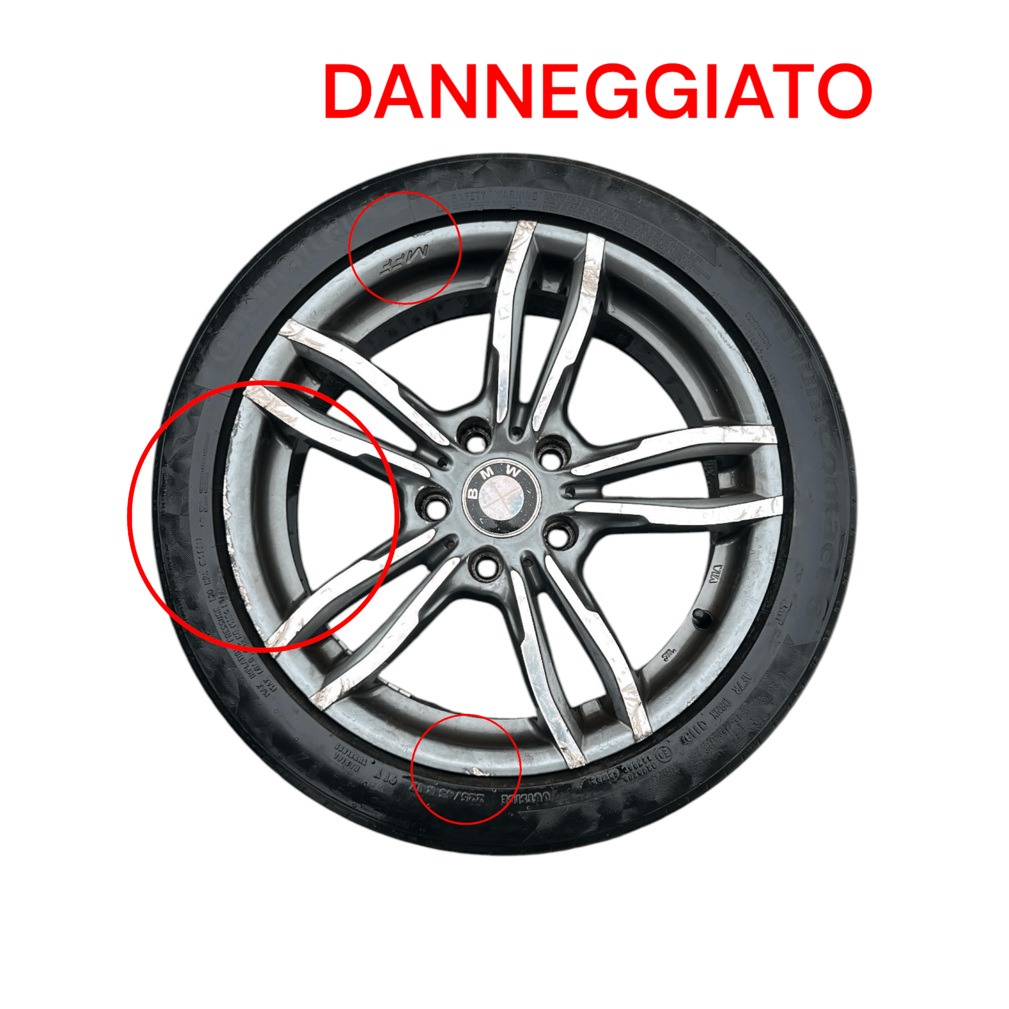 Set 4 Cerchi In Lega (DIAMANTATI) BMW Serie 1 (F20) (5 Fori / 225 / 45 R17) (2011 > 2019) - F&P CRASH SRLS - Ricambi Usati