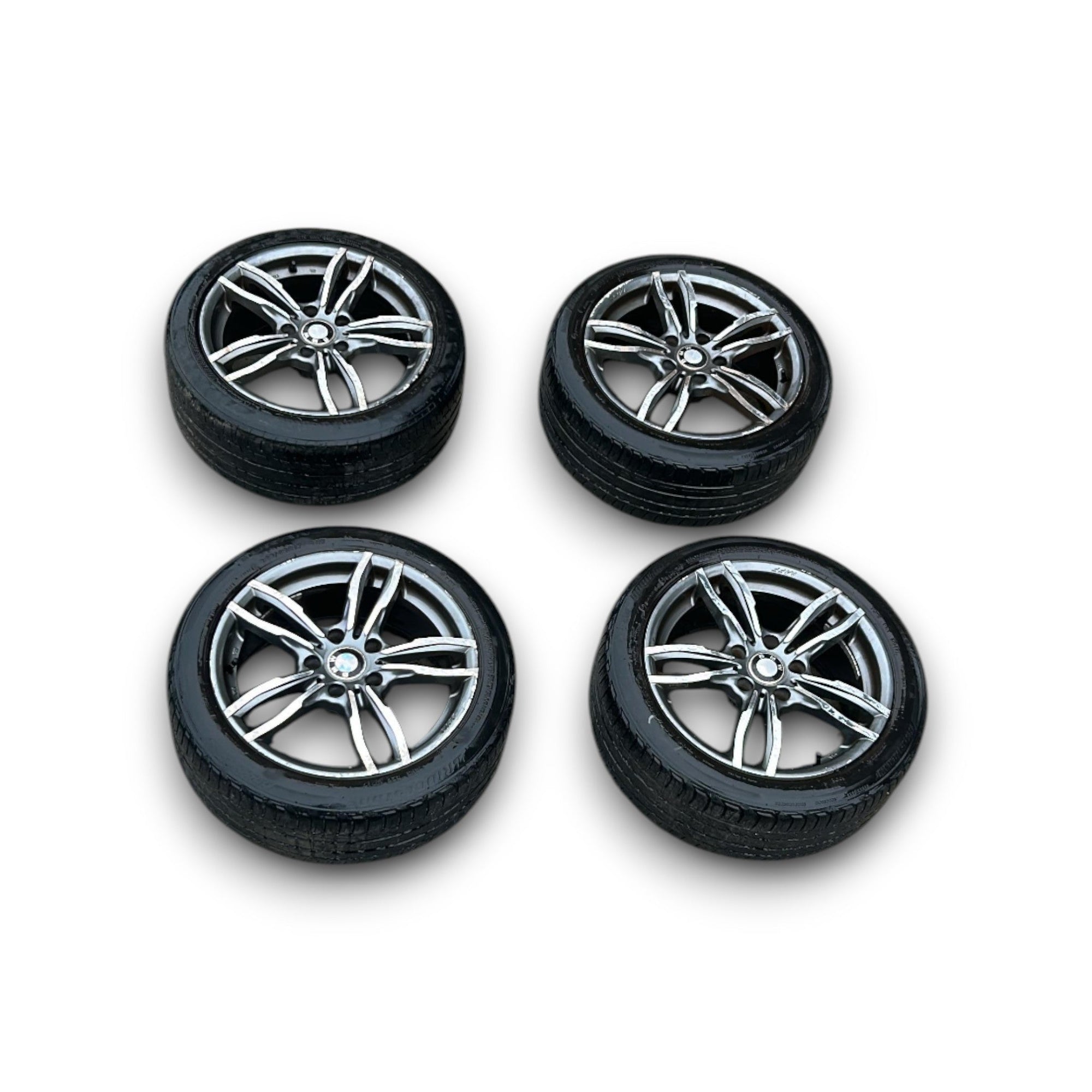 Set 4 Cerchi In Lega (DIAMANTATI) BMW Serie 1 (F20) (5 Fori / 225 / 45 R17) (2011 > 2019) - F&P CRASH SRLS - Ricambi Usati