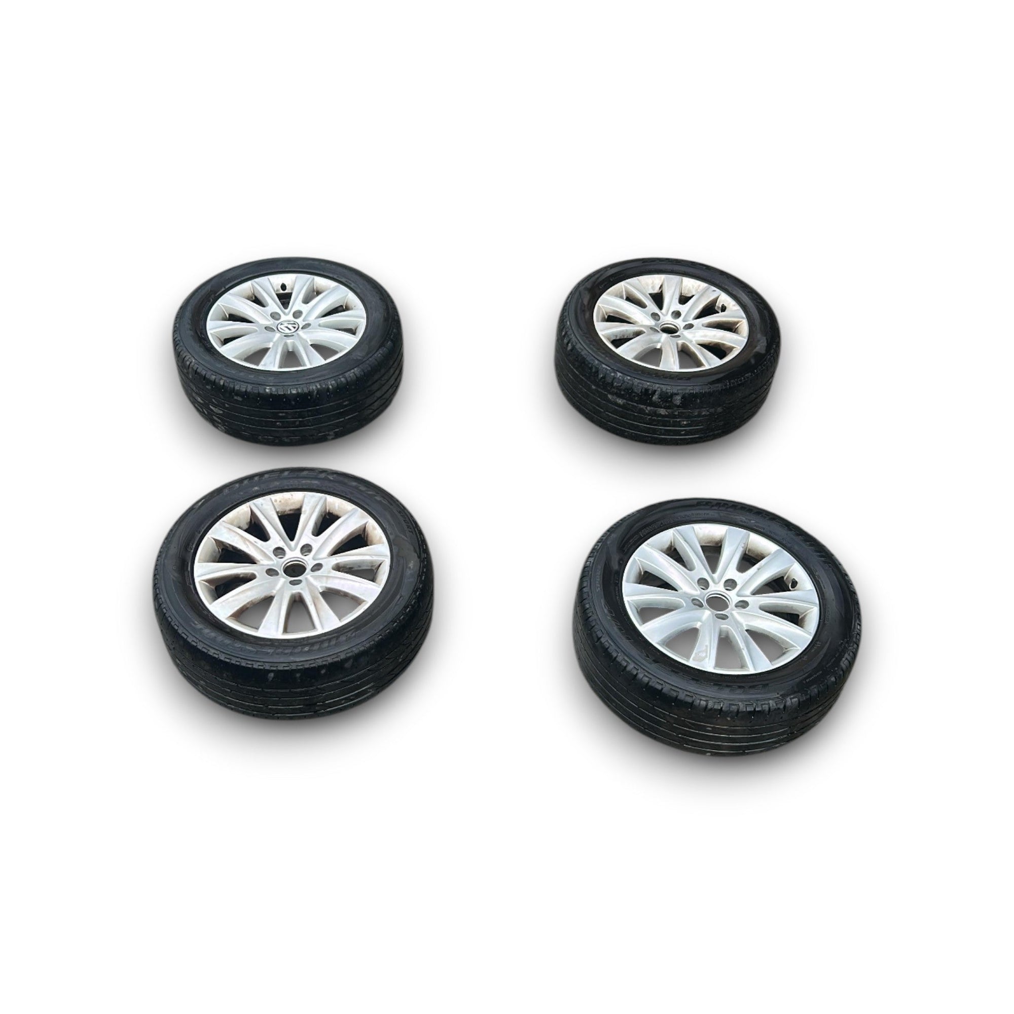 Set 4 Cerchi In Lega Volkswagen Tiguan (5N) cod.5N0601025M (5 Fori / 235 / 55 R17) (2007 > 2016) - F&P CRASH SRLS - Ricambi Usati