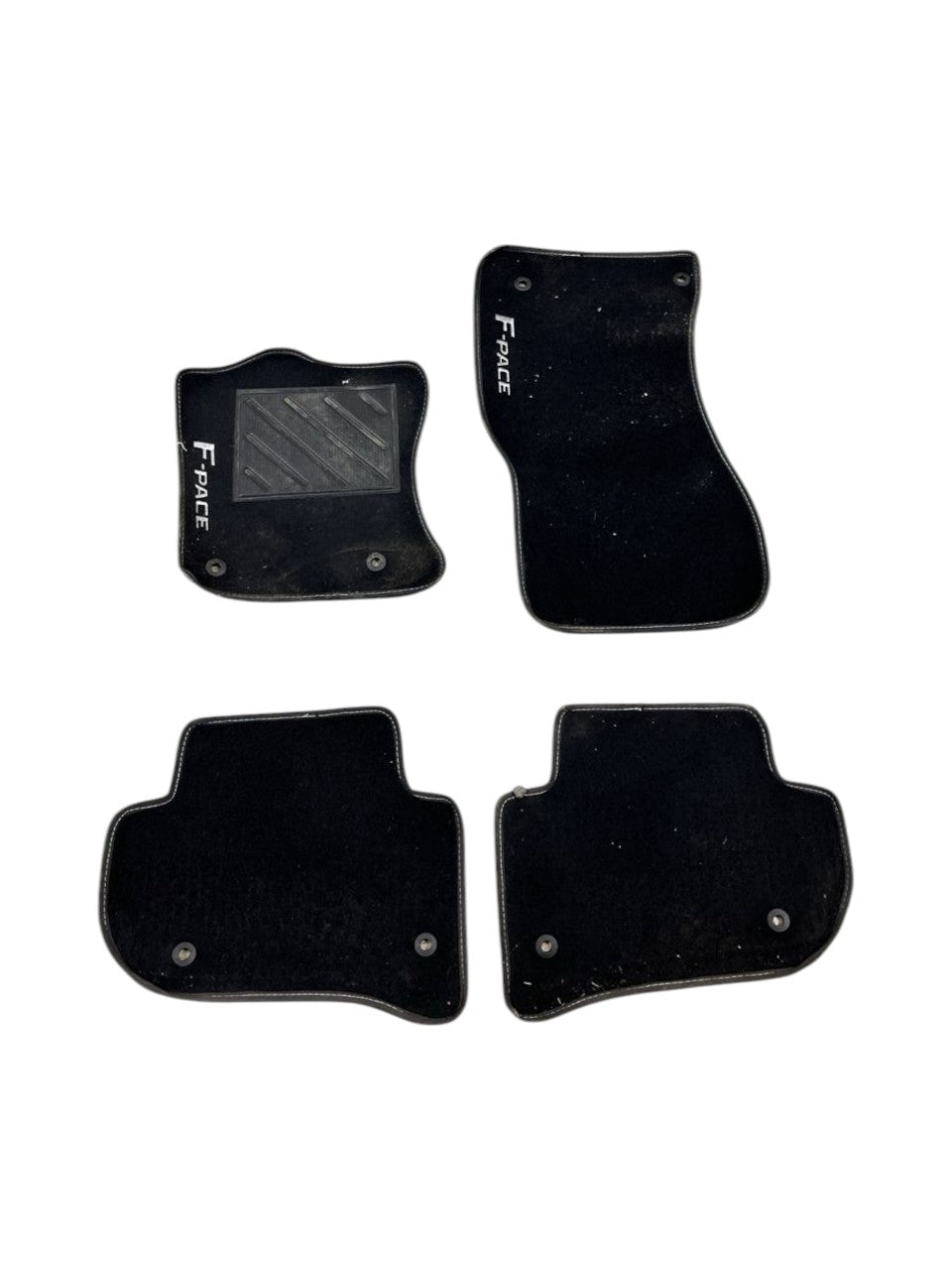 Set 4 tappetini interni in stoffa Jaguar F - pace (2017 - >) - F&P CRASH SRLS - Ricambi Usati