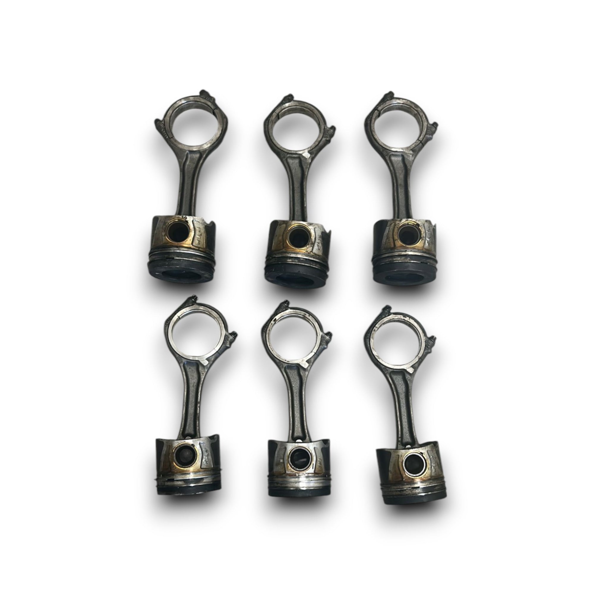 Set 6 Pistoni + Bielle Motore Audi A7 3.0 (DDV) HYBRID cod.59AE (2019 > ) - F&P CRASH SRLS - Ricambi Usati
