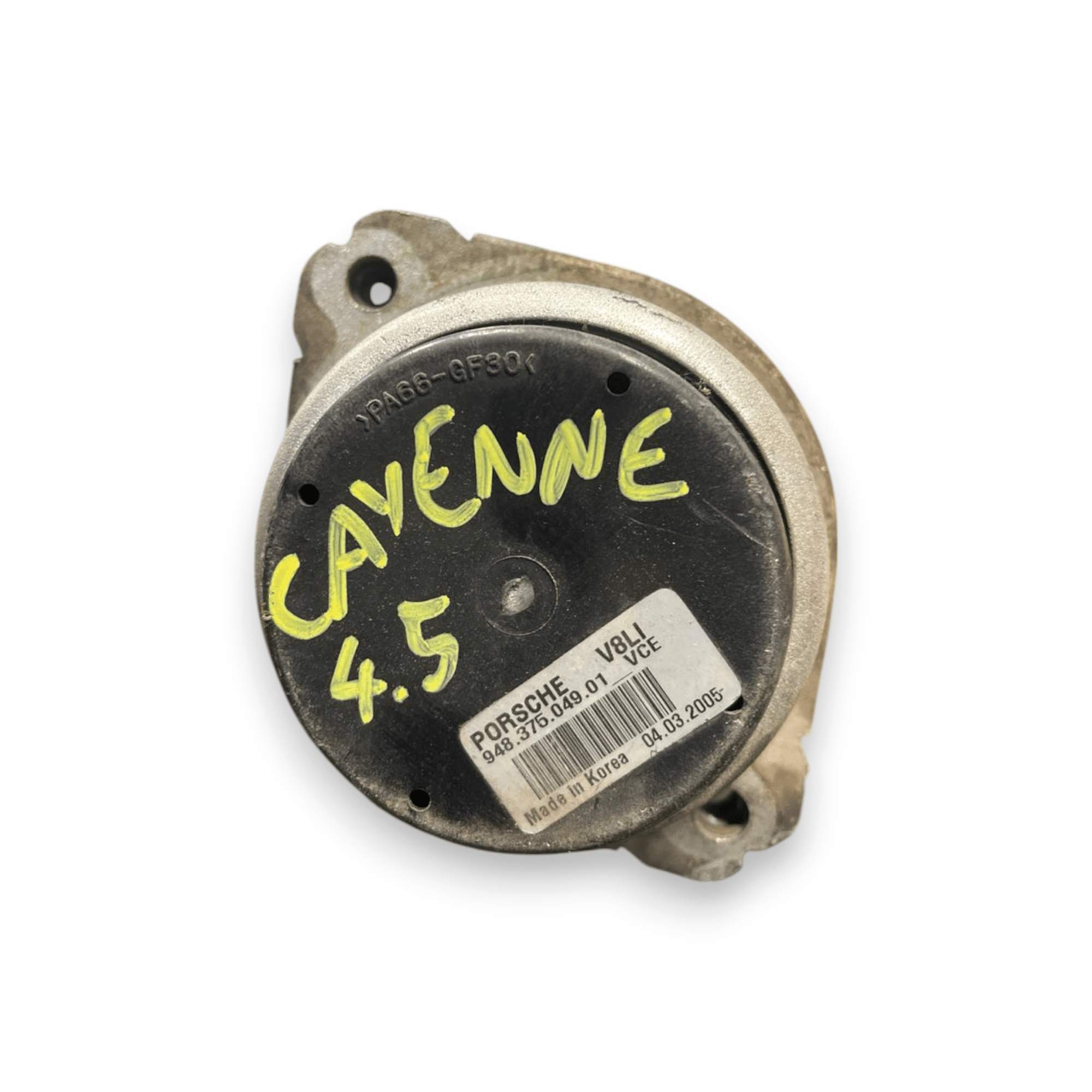 Supporto Motore lato sinistro (sx) Porsche Cayenne 9PA 4.5 Benzina (2003 al 2010) cod: 94837504901 - F&P CRASH SRLS - Ricambi Usati