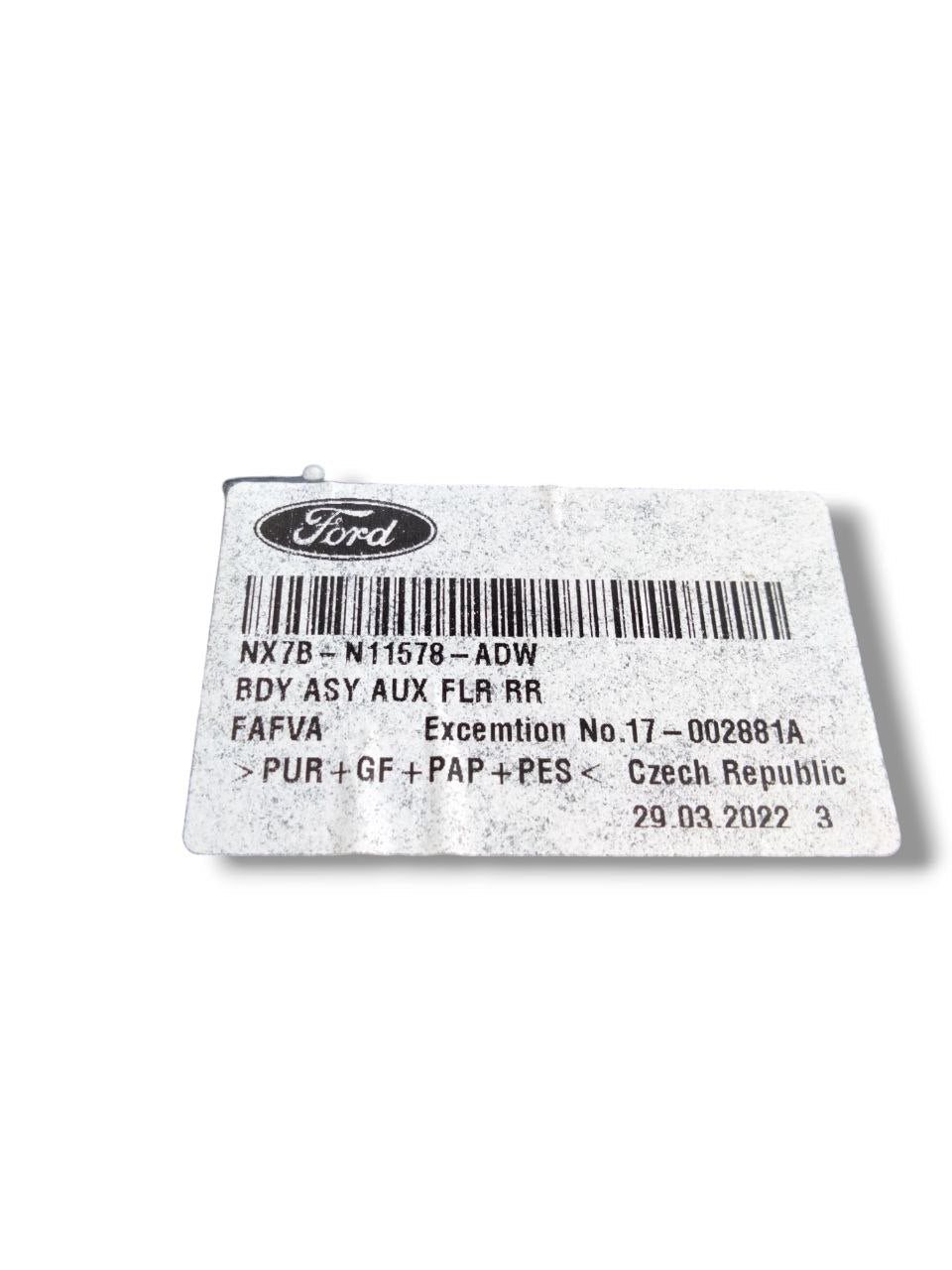 Tappeto / Ripiano Bagagliaio Ford Focus MK4 (2018>) cod.NX7B - N11578 - ADW - F&P CRASH SRLS - Ricambi Usati