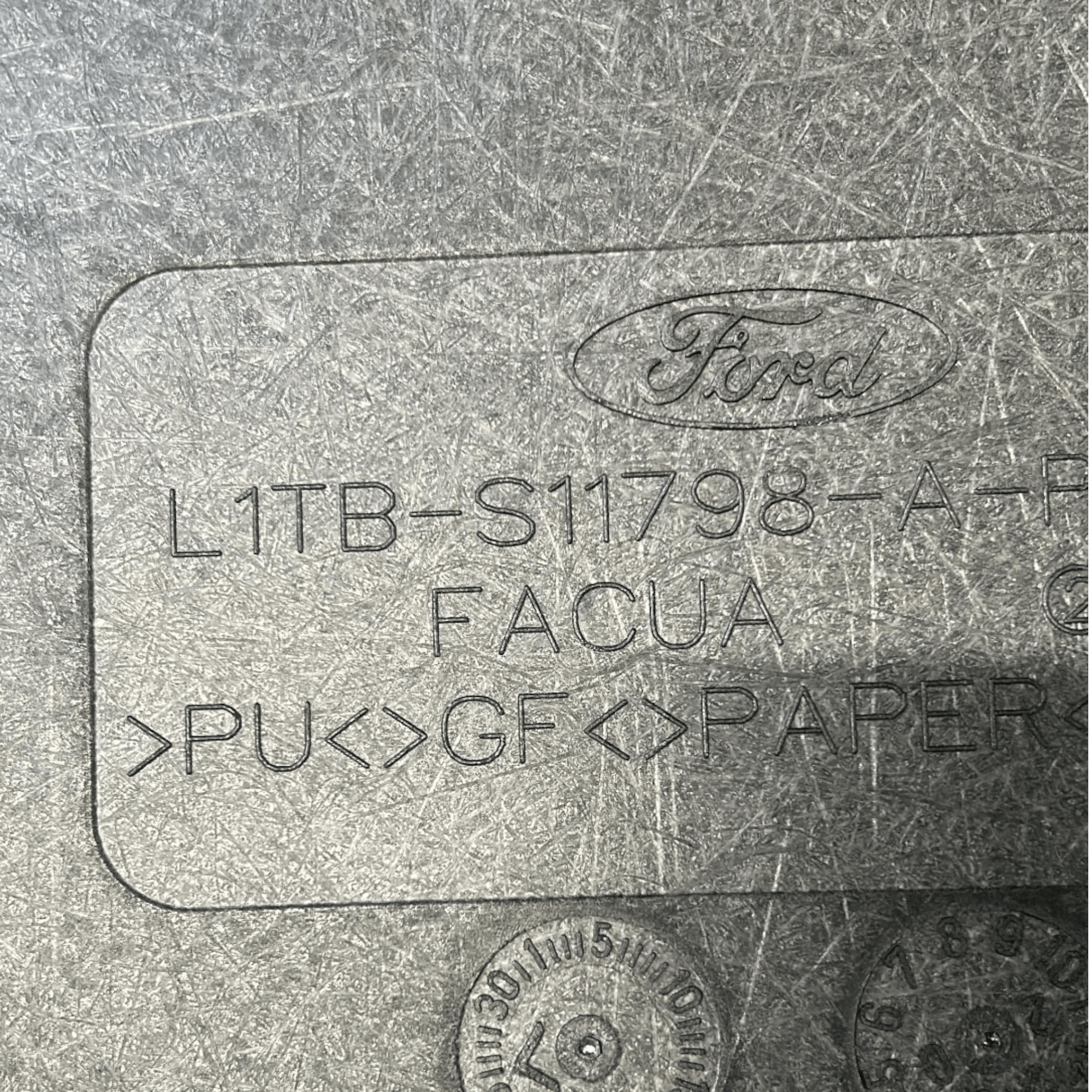 Tappeto / Ripiano Bagagliaio Ford Puma (2019 - >) cod.L1TB - S11798 - A - F&P CRASH SRLS - Ricambi Usati