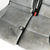 Tappezzeria / sedili completi in stoffa grigio Citroen Berlingo - Peugeot Partner (2008 - 2018) 3 posti - F&P CRASH SRLS - Ricambi Usati