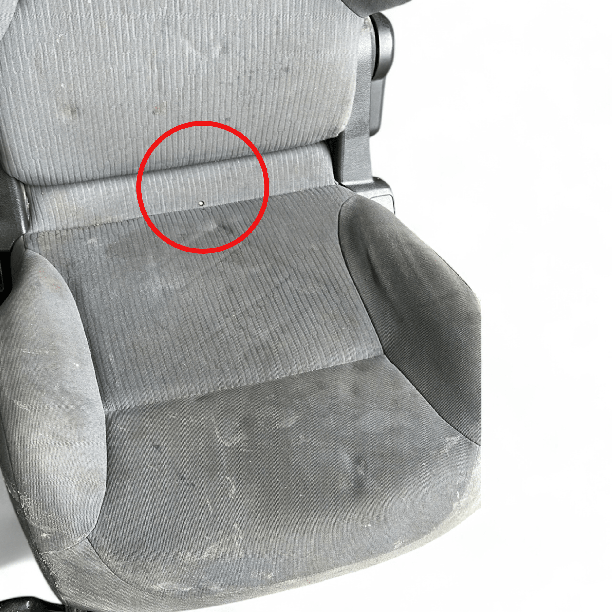 Tappezzeria / sedili completi in stoffa grigio Citroen Berlingo - Peugeot Partner (2008 - 2018) 3 posti - F&P CRASH SRLS - Ricambi Usati