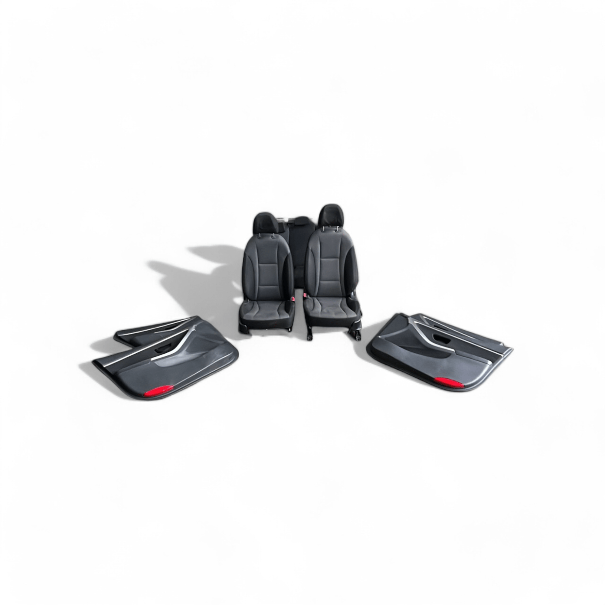 Tappezzeria / sedili completi in stoffa grigio e nero Hyundai I30 GD (2011 - 2016) - F&P CRASH SRLS - Ricambi Usati