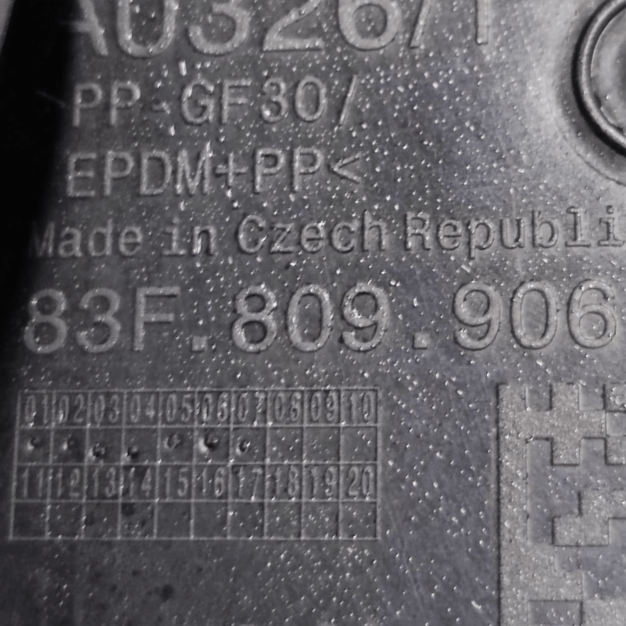 Tappo / Sportello Serbatoio Audi Q3 Sportback COD: 83F809906 (2018>) - F&P CRASH SRLS - Ricambi Usati