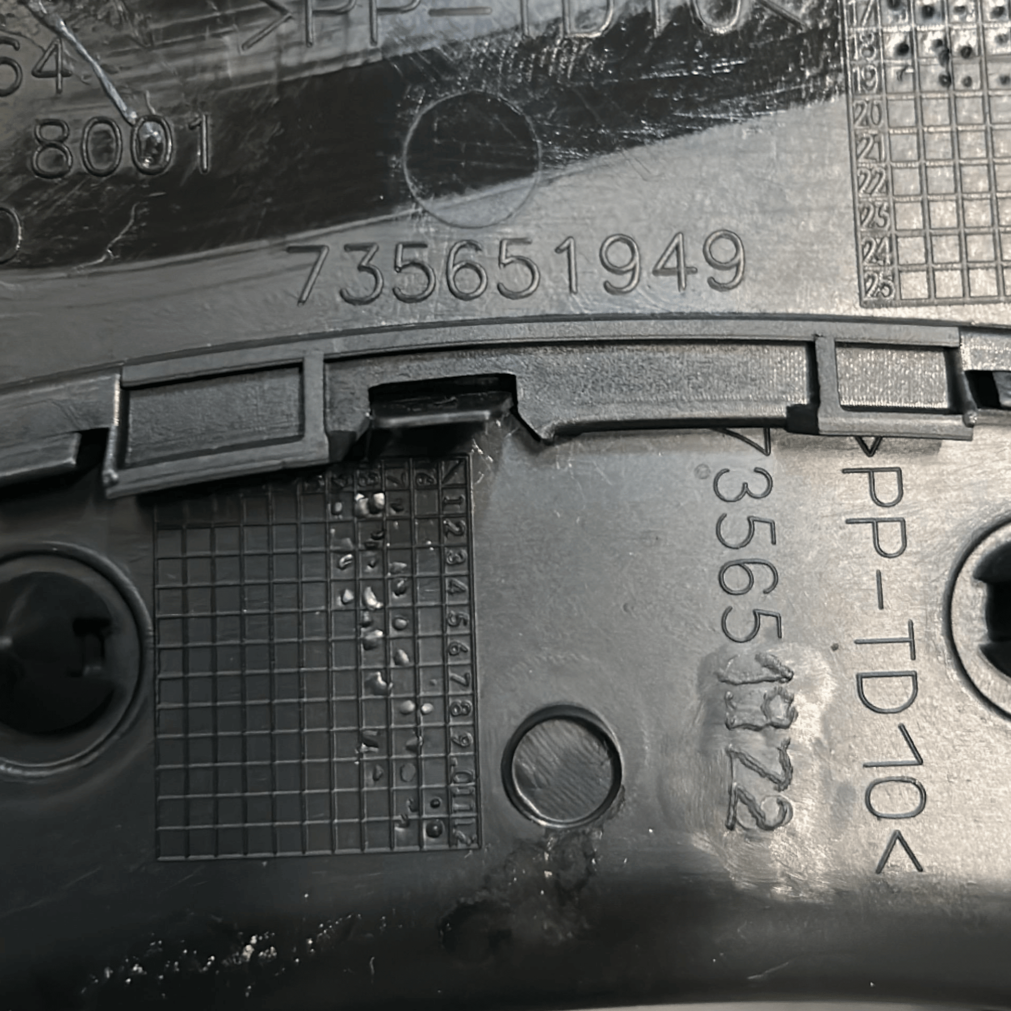 Tunnel Centrale Alfa Romeo Giulietta cod.735651949 (2010 > 2020) - F&P CRASH SRLS - Ricambi Usati