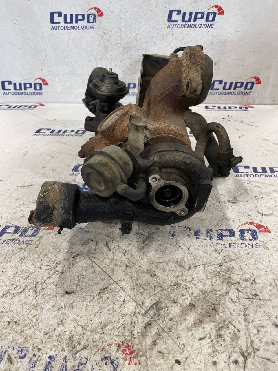 Turbo / Turbina / Turbocompressore Ford Mondeo 1.8 TD 452063 - 2 - F&amp;P CRASH SRLS - Ricambi Usati