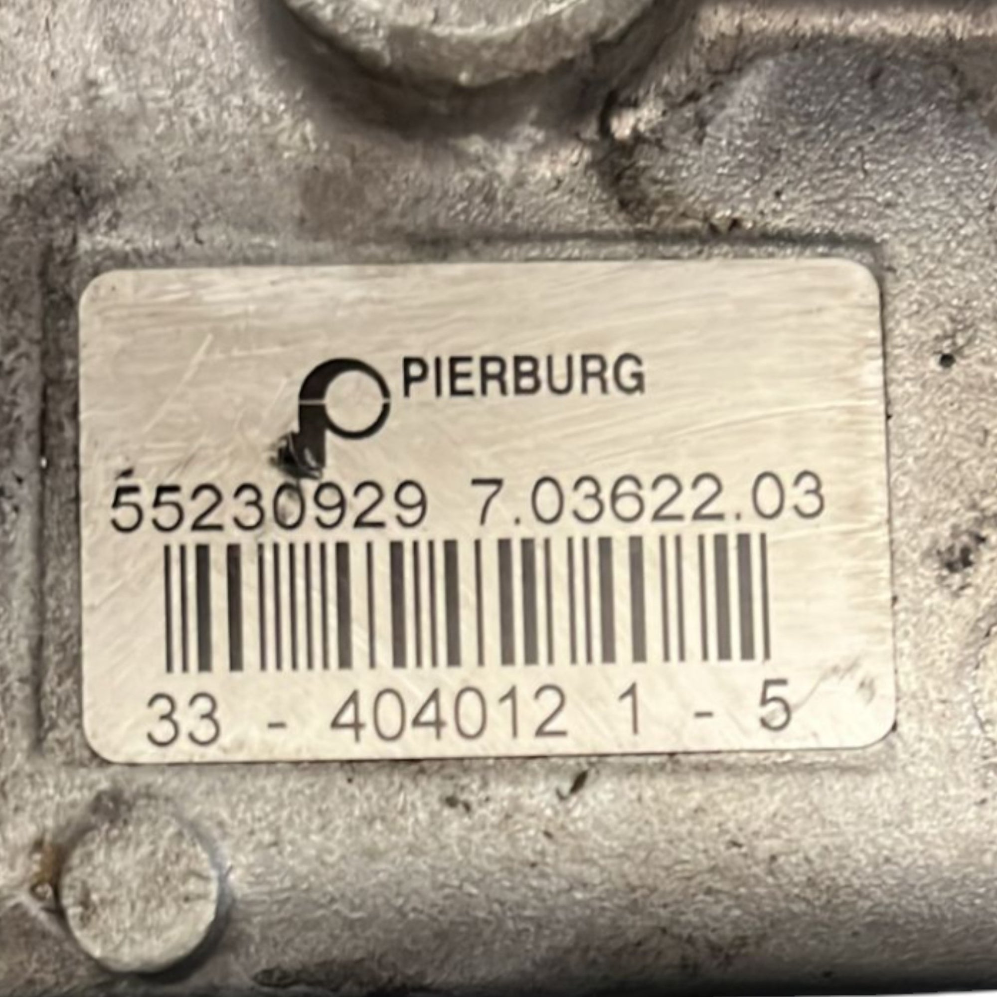 Valvola EGR Opel Corsa (D) cod:55230929 1.3 Diesel (2006 > 2014) - F&P CRASH SRLS - Ricambi Usati